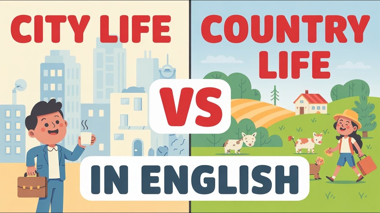 City Life or Country Life? | Learn English Through Conversation