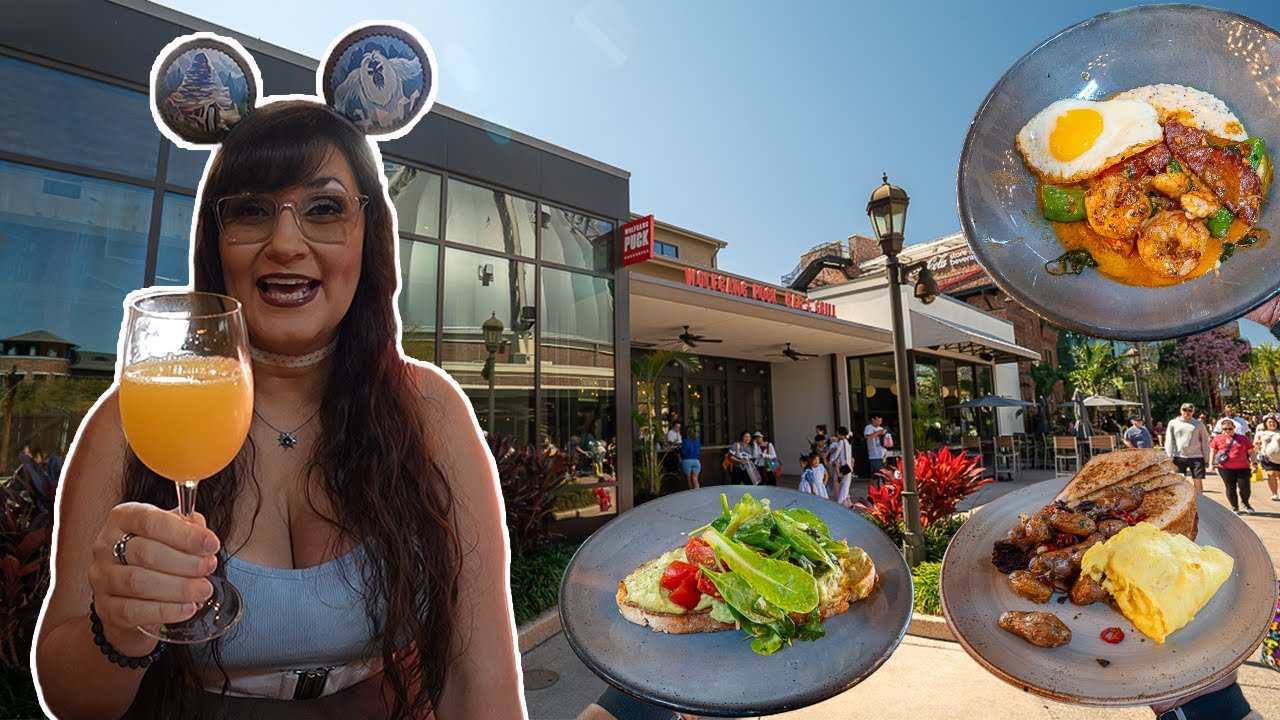 Wolfgang Puck BRUNCH 🥑 Disney Springs food review