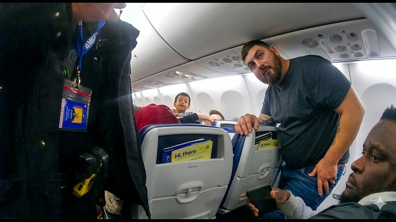 Entitled Bully Thinks He Owns Southwest Airlines After Buying A Ticket.