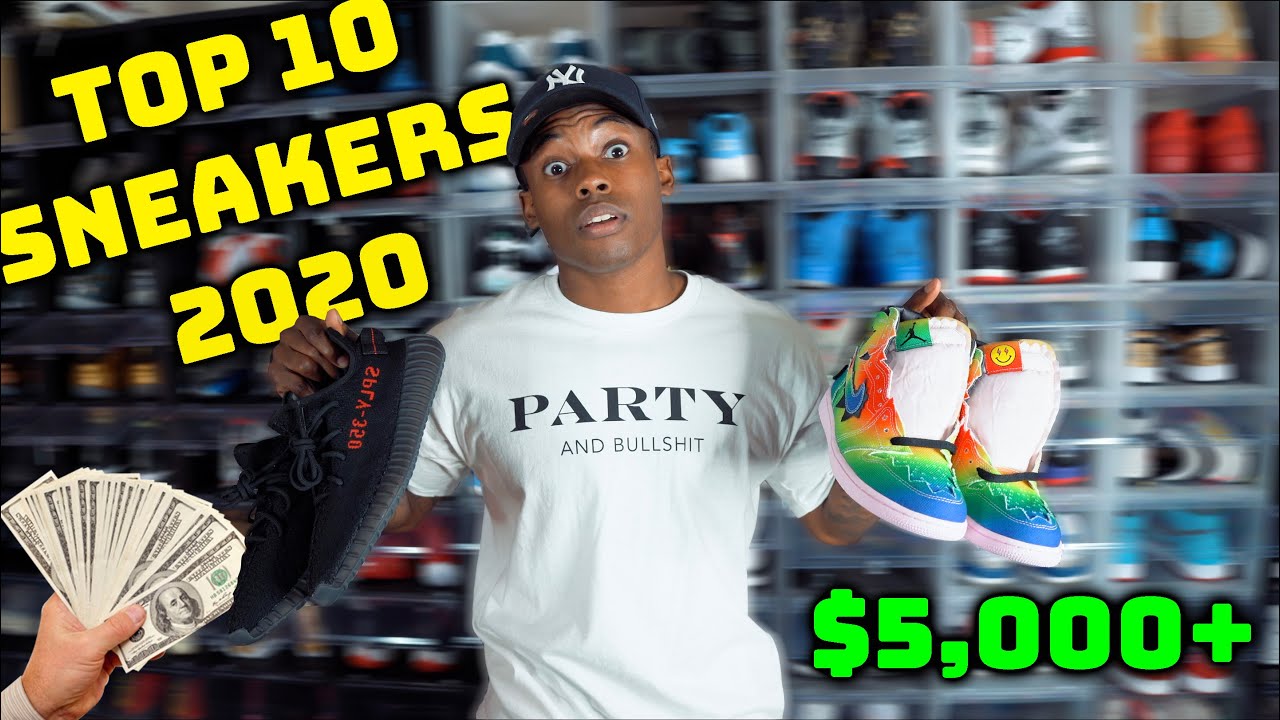 INSANE TOP 10 SNEAKER PICKUPS OF 2020! WORTH $5,000+ Resell Value