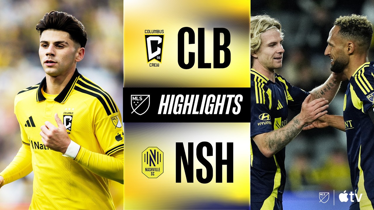 Columbus Crew vs. Nashville SC | Full Match Highlights | 25,000th Goal in MLS History!