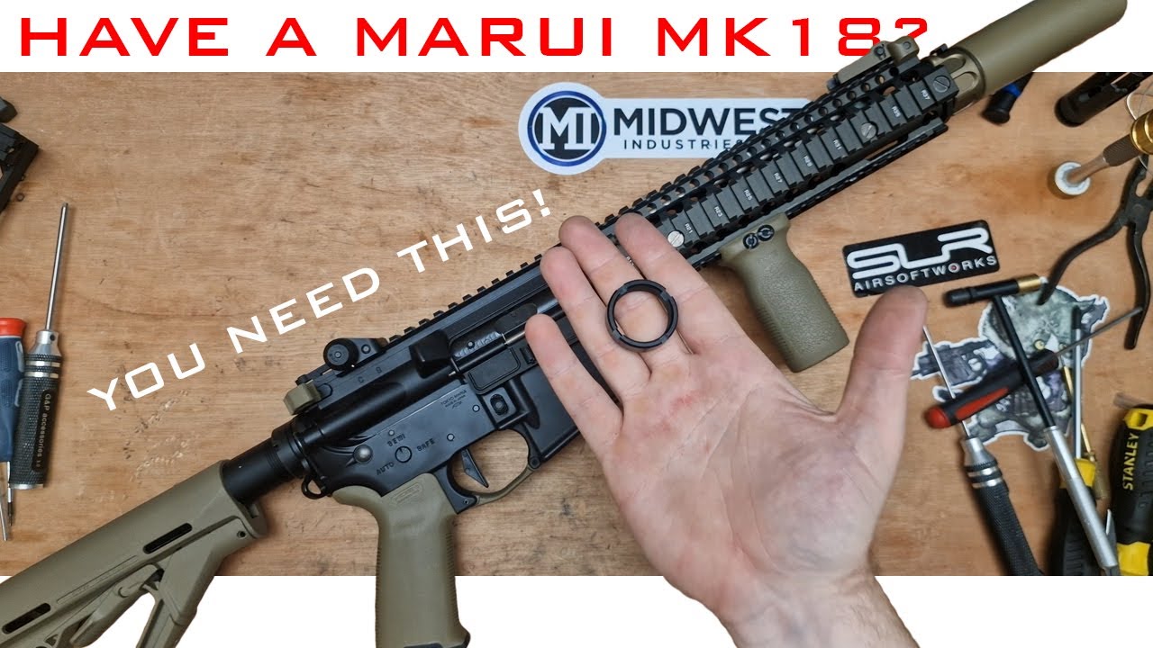 Marui MK18 Barrel Nut Upgrade by Jaeger Precision