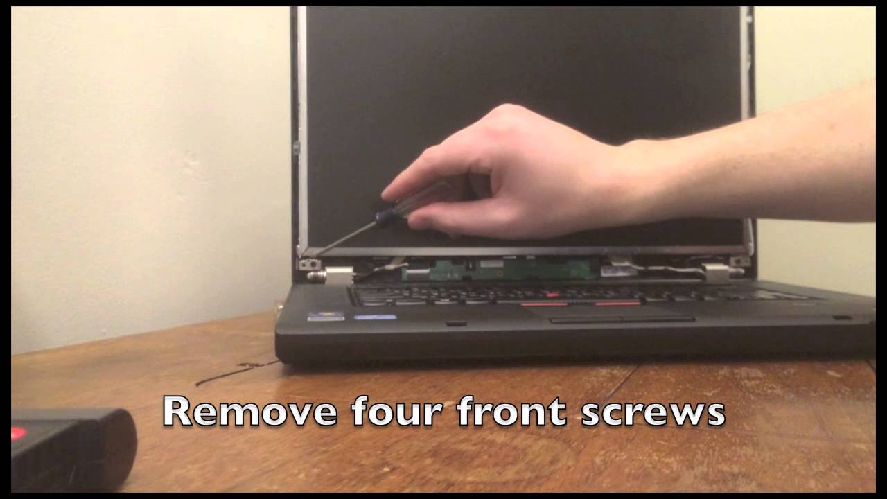 Laptop screen replacement / How to replace laptop screen [Lenovo T530]]