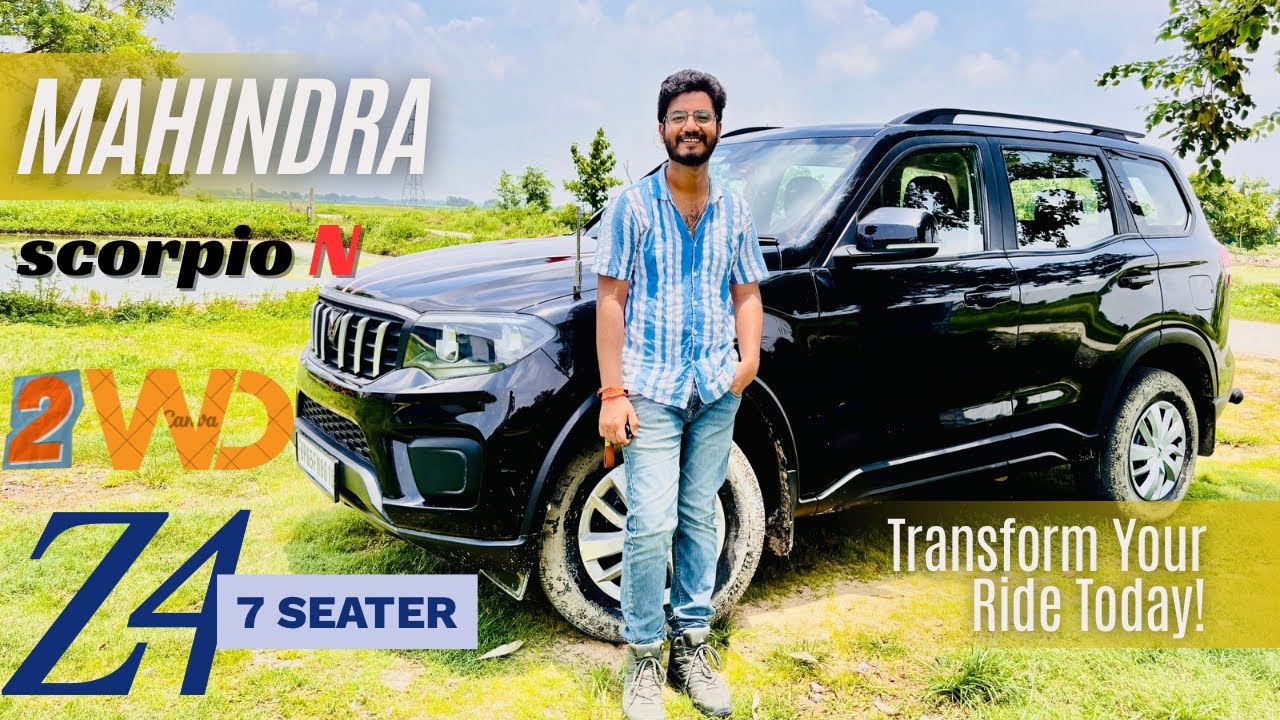 2025 Scorpio N Z4 2WD Full Review | Space, Features & Performance!