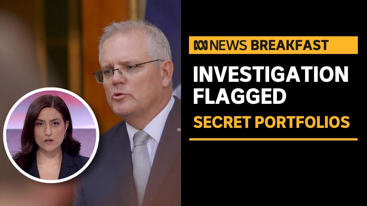 Solicitor General to hand PM formal legal advice on Scott Morrison | ABC News