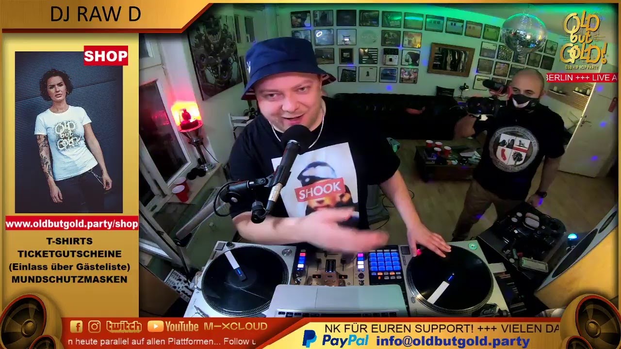 Old but Gold Party LIVE Vol. 14 w/ DJ Cut Killer, DJ Shusta, Harris, Danetic & Raw D