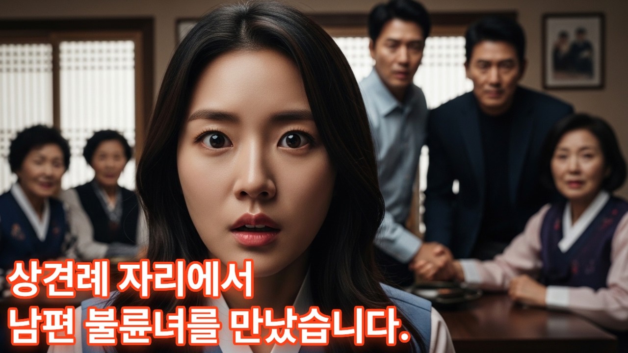상견례 자리에서 남편 불륜녀를 만났습니다…