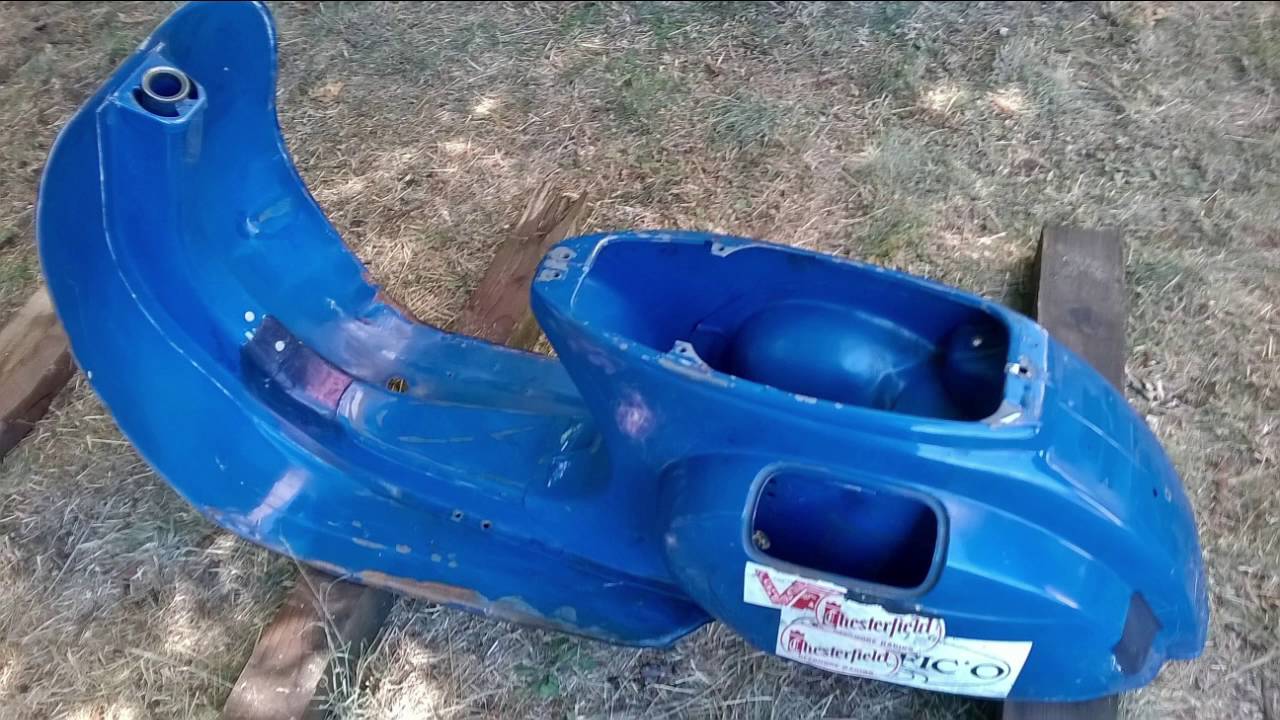 Restauro vespa 125 ET3 primavera - 2016