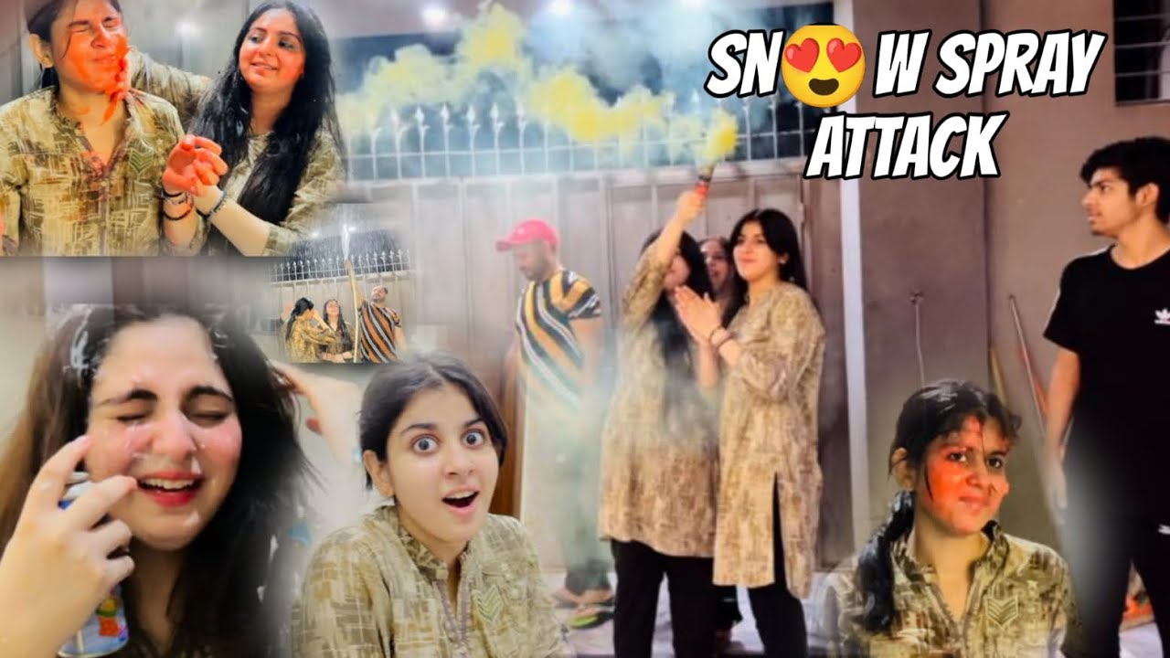 SISTER DAY SPECIAL SURPRISE MESSEDUP😨|GARAGE MA KIA PANI KA ATTACK🚿|CAKE ATTACK😰😂#sisterdayspecial