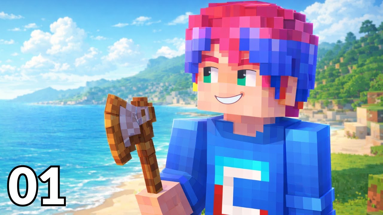 Minecraft’ta Sakin Bir Başlangıç | Survival #1
