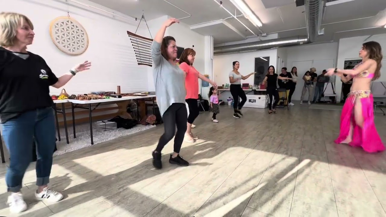 Atelier de danse orientale avec percussionnistes 