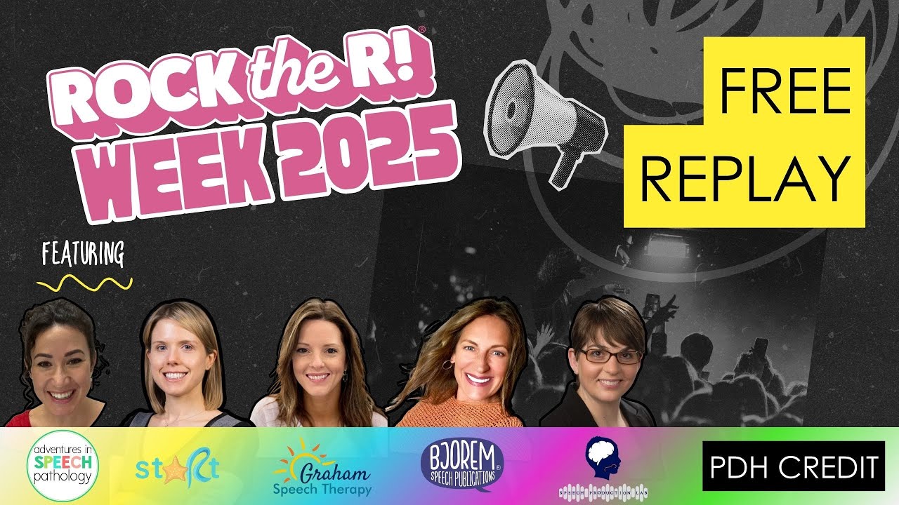 Rock the R Week 2025 - Day 1- Rebecca Reinking - Adventures in Speech Pathology