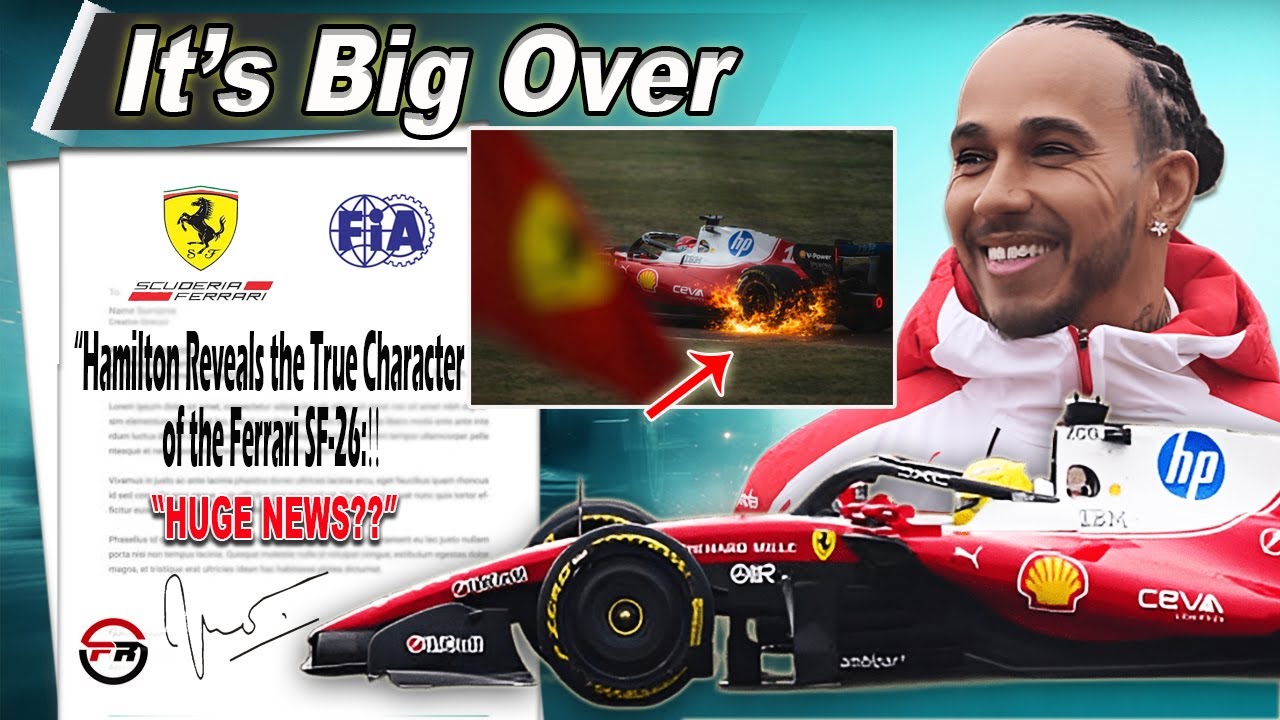 HAMILTON EXPOSES CRAZY DATA ON THE FERRARI SF-26‼️ The WILD Car He Actually Loves | F1 News 2026