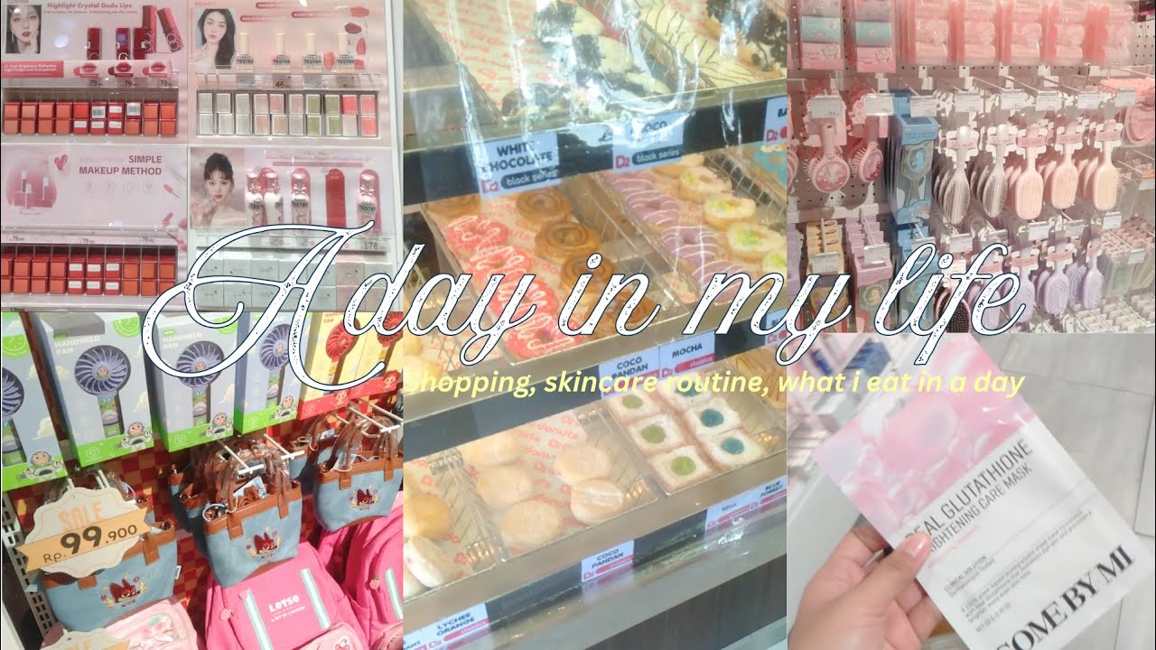 a day in my life 🛍️ | shopping, skincare routine, etc