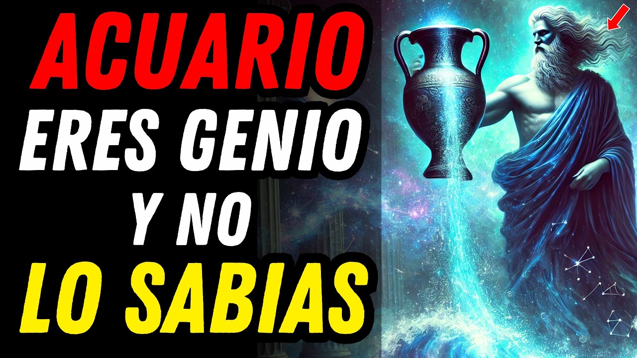 ¿POR QUÉ ACUARIO ESTÁ ENTRE LA GENIALIDAD Y LA LOCURA? ♒🏺 Su Mente Funciona Diferente