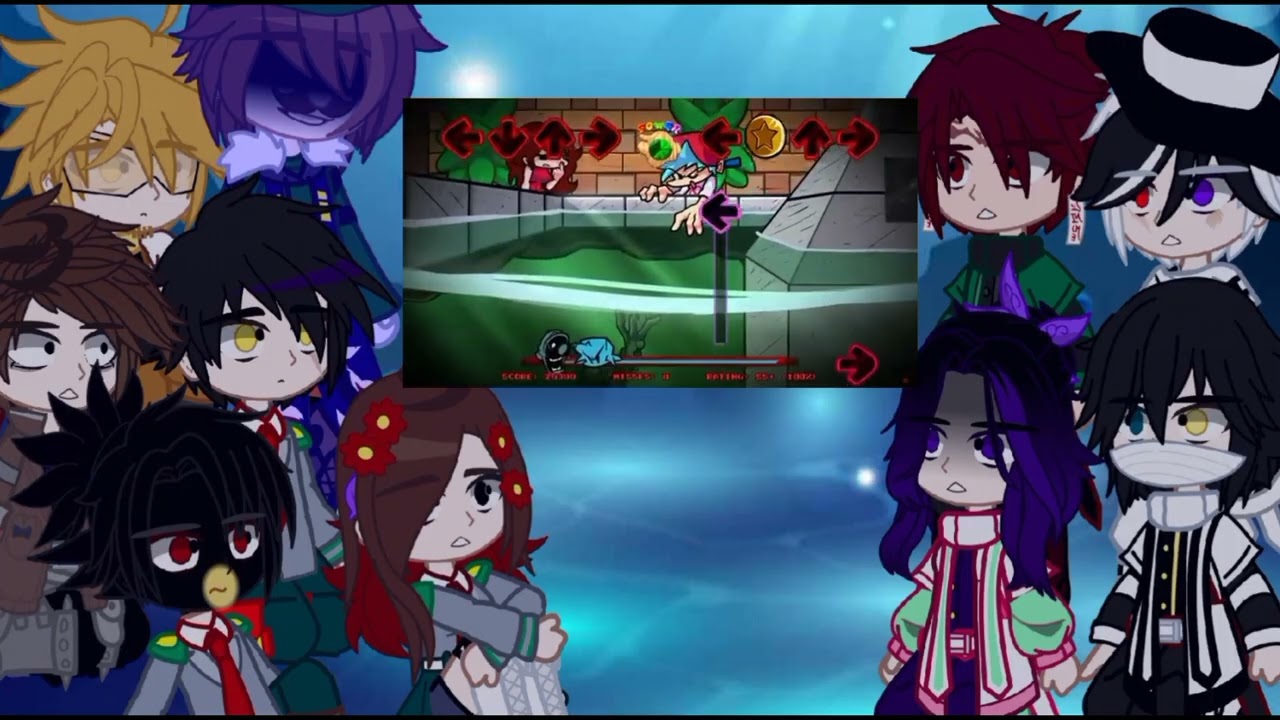 Bnha & Kny React To Mario's Madness V2 (Worldland Of Líes)|| Part 3