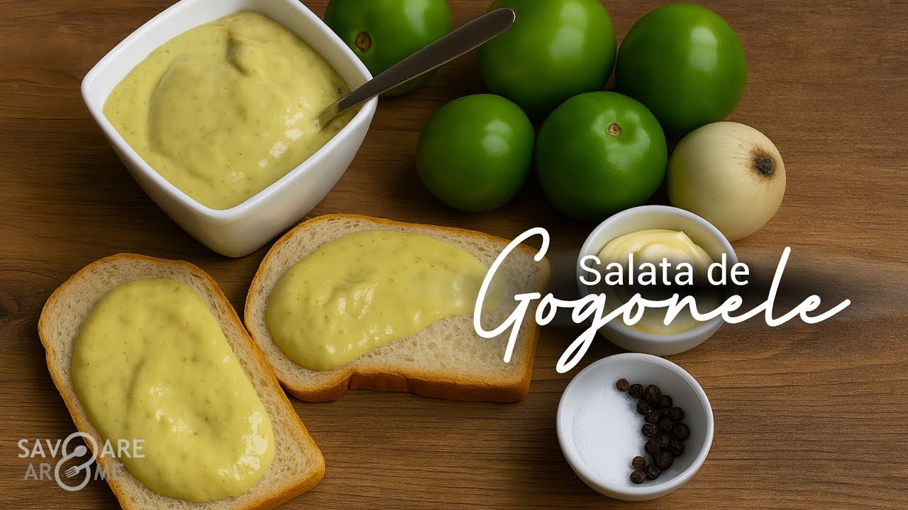 Salată de gogonele 🍽️ Mai bună decât salata de vinete? 💚