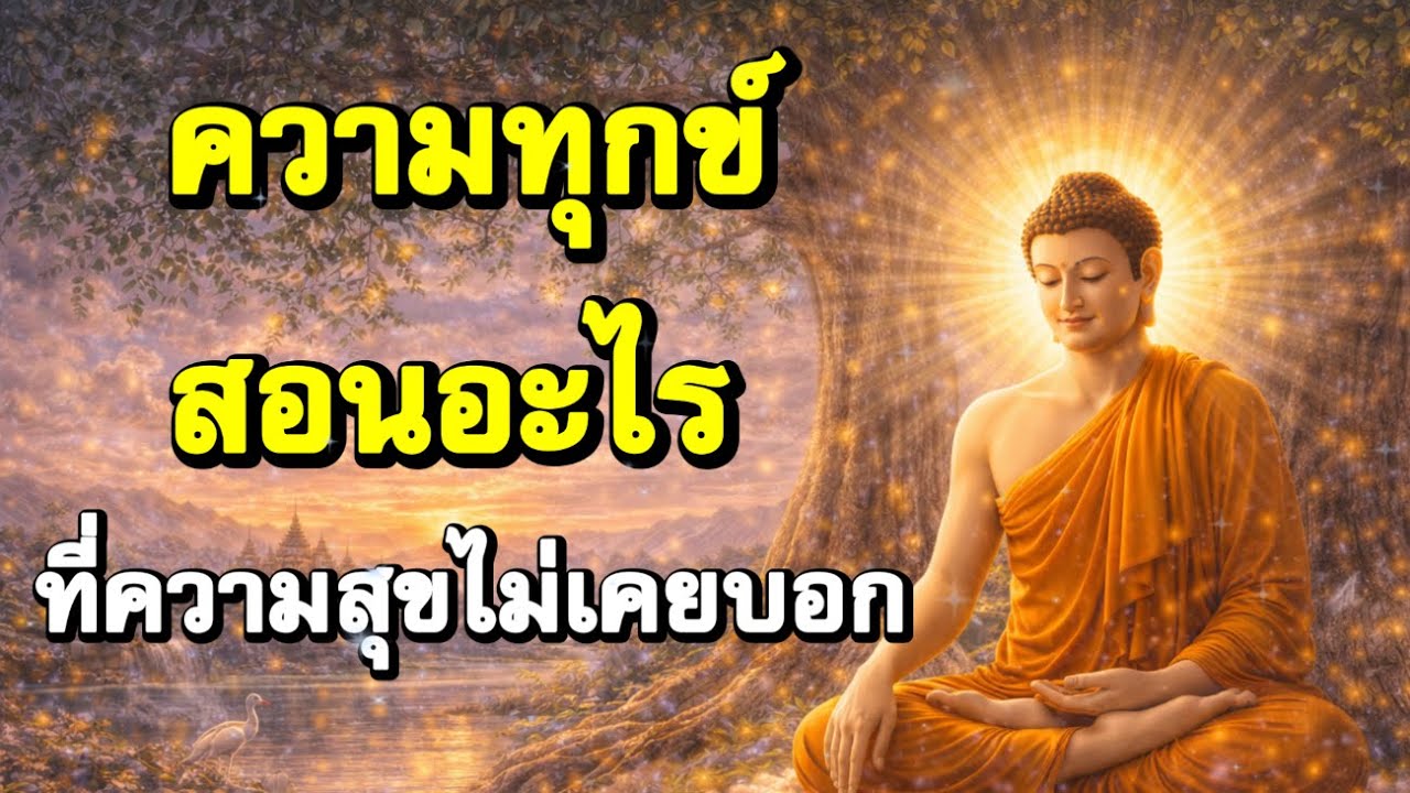 ความทุกข์สอนอะไร ที่ความสุขไม่เคยบอก | ฟังธรรมก่อนนอน | Ep.48