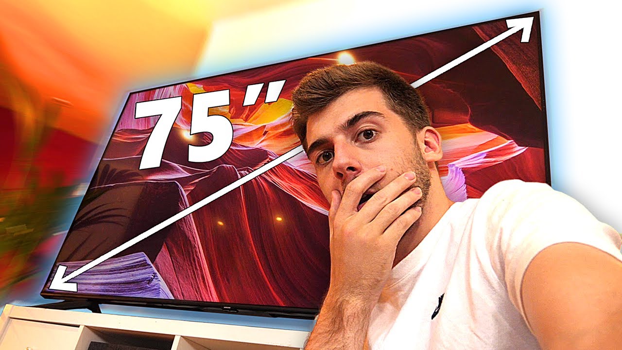 Ma nouvelle TV est IMMENSE (QLED Samsung 75 pouces)