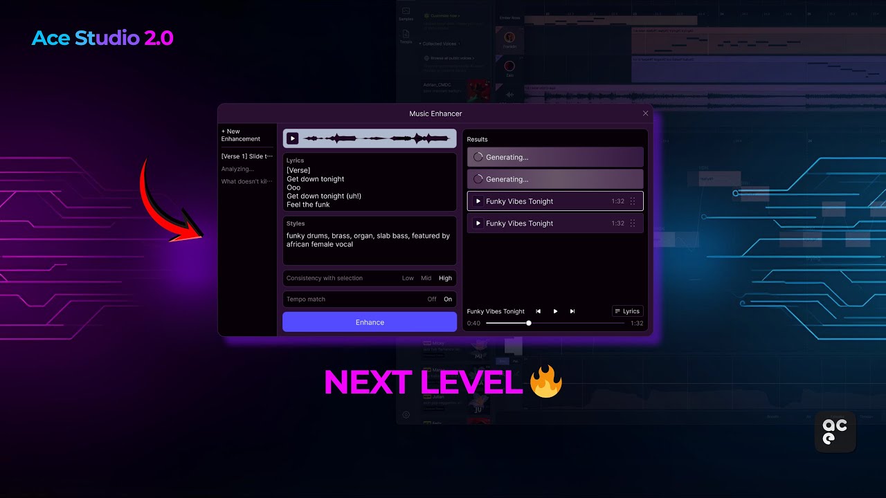 ACE Studio 2.0 — Инструмент для улучшения качества музыки