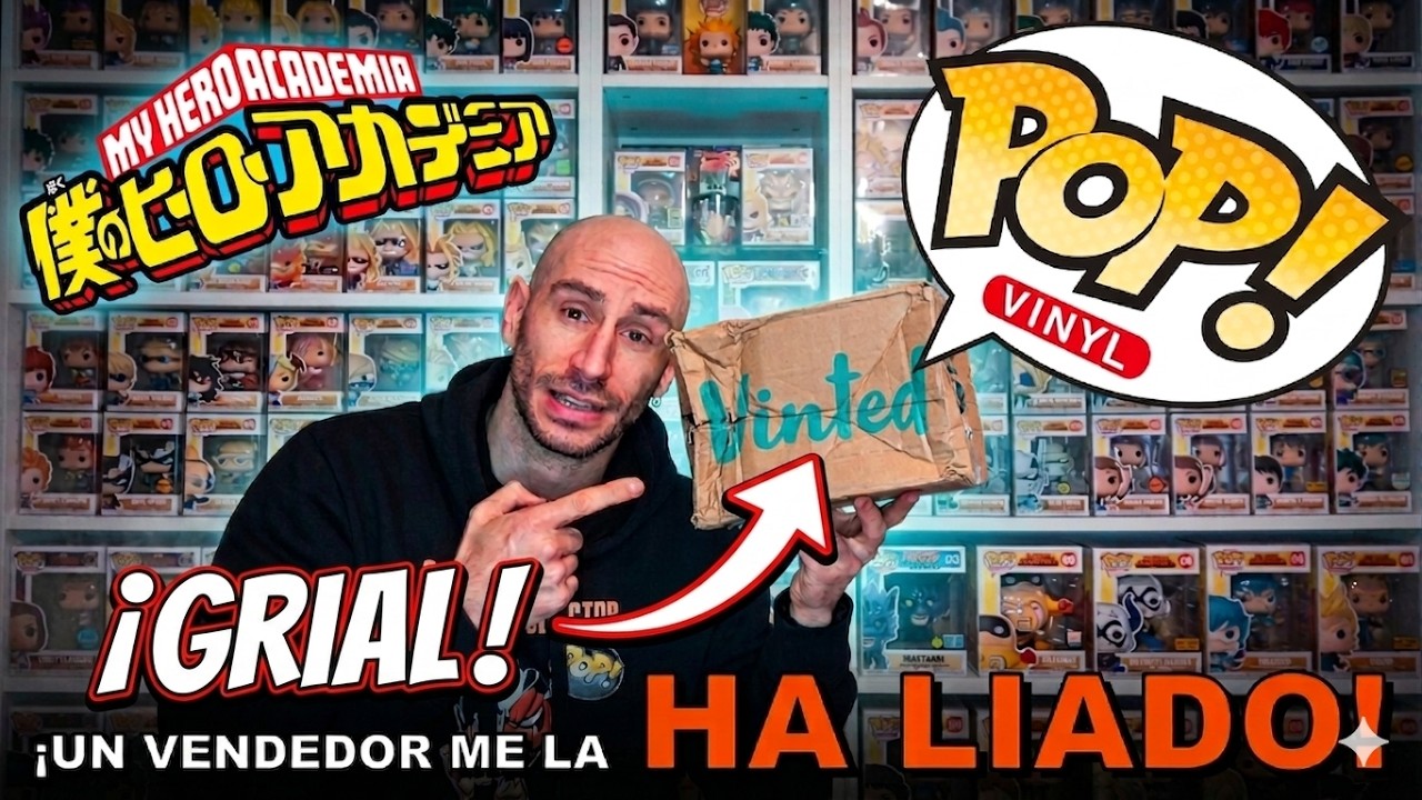 UNBOXING FUNKO CHASE de NARUTO y compro un FUNKO LIMITADO a PIEZAS en VINTED y pasa ESTO...😰