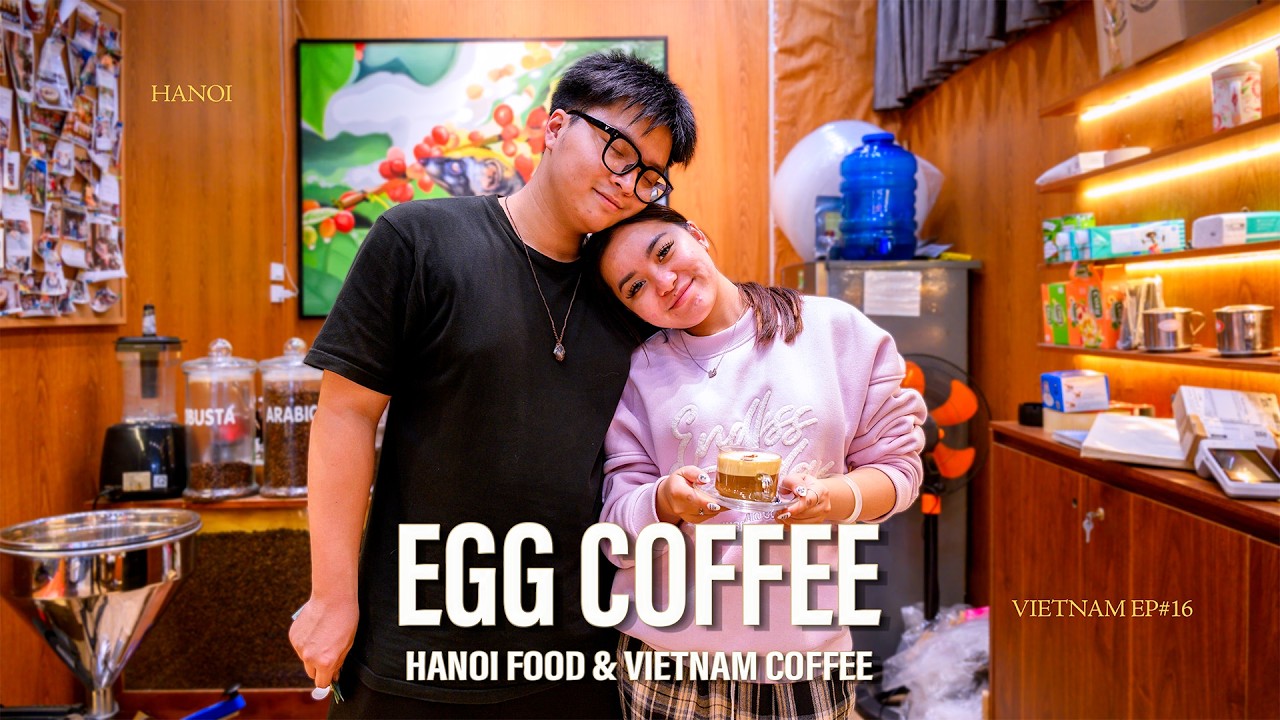 ☕🥚 Hanoi Old Quarter Coffee Experience  | Vietnamese Egg Coffee in Hanoi | Must-Try Coffee