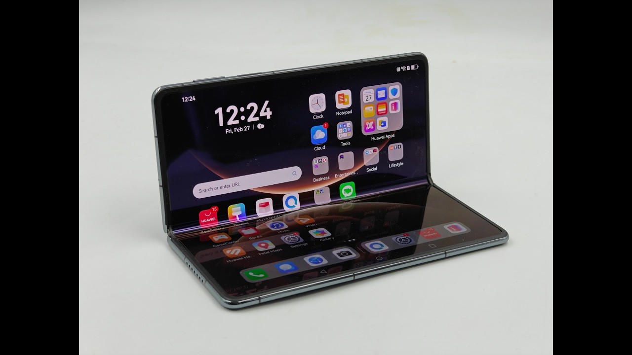 Hands-on με το HUAWEI Mate X7!