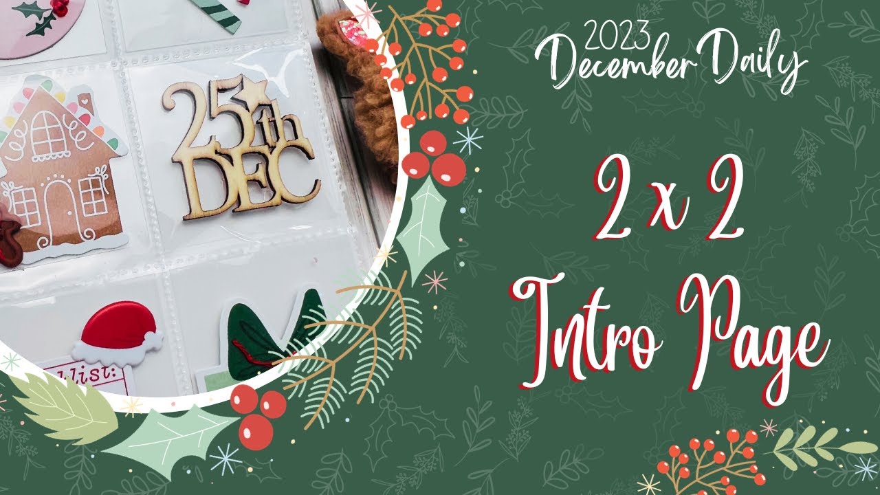 December Daily 2X2 Intro Page (2023)