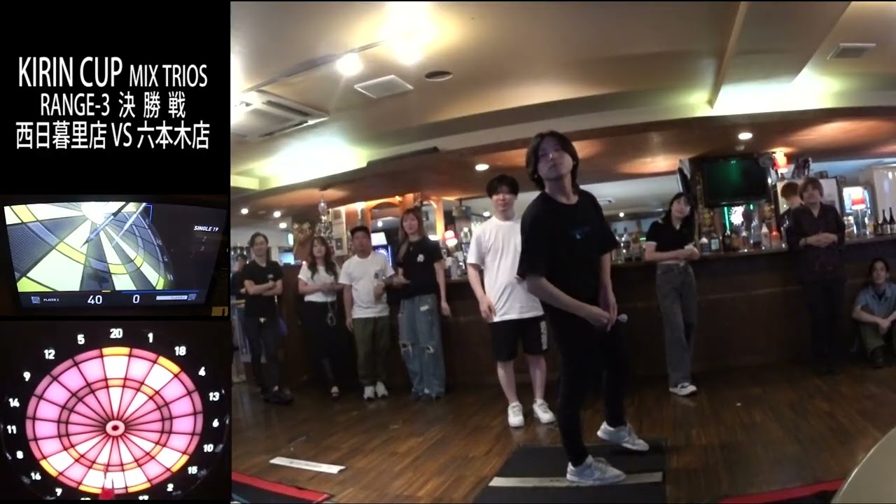 KIRIN CUP TRIOS 0824 RANGE 3 決勝 西日暮里店VS 六本木店