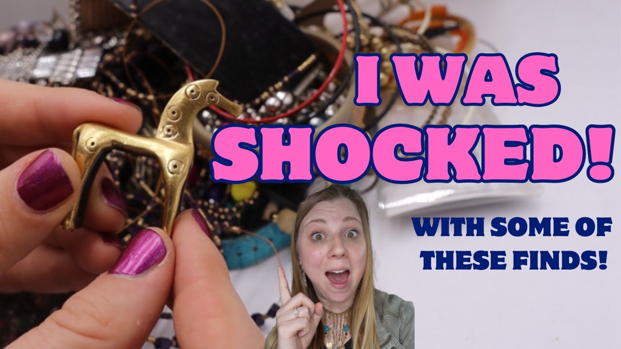 ✨Mystery 5 lb Shopgoodwill Jewelry Unboxing Haul!✨ Vintgage Jewelry Reselling