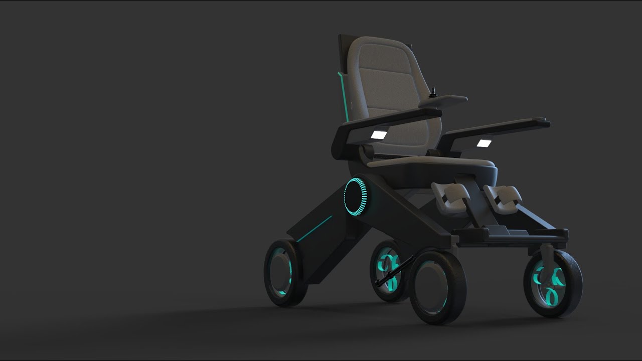 PHLEGON | Wheelchair for Paraplegic Users | Design Concept