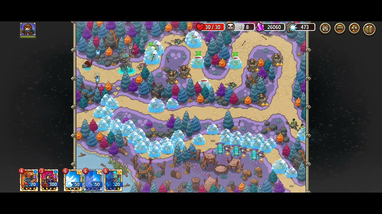 Crazy Defense Heroes Isle of the Horde 45 Hunters and Prey Nightmare