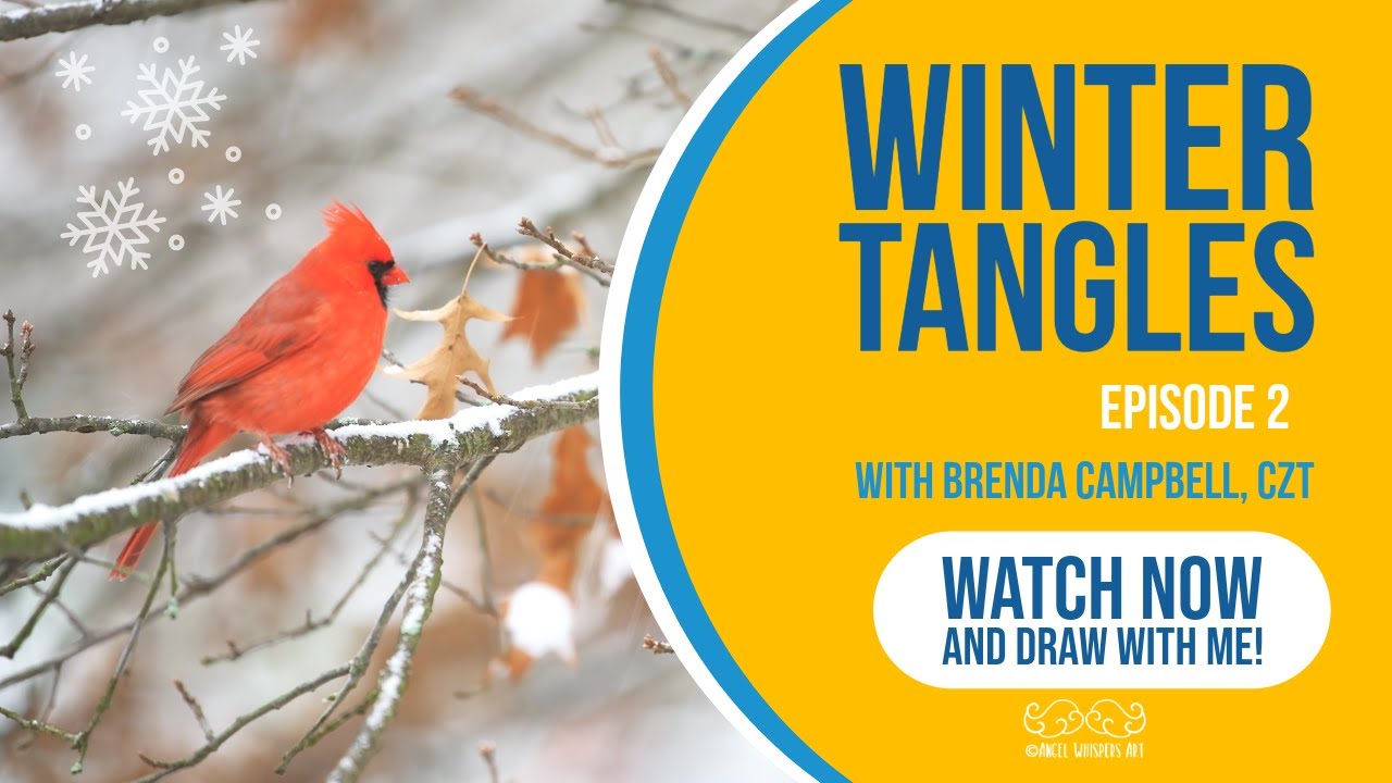 Winter Tangles – using the Zentangle® Method with Brenda Campbell, CZT