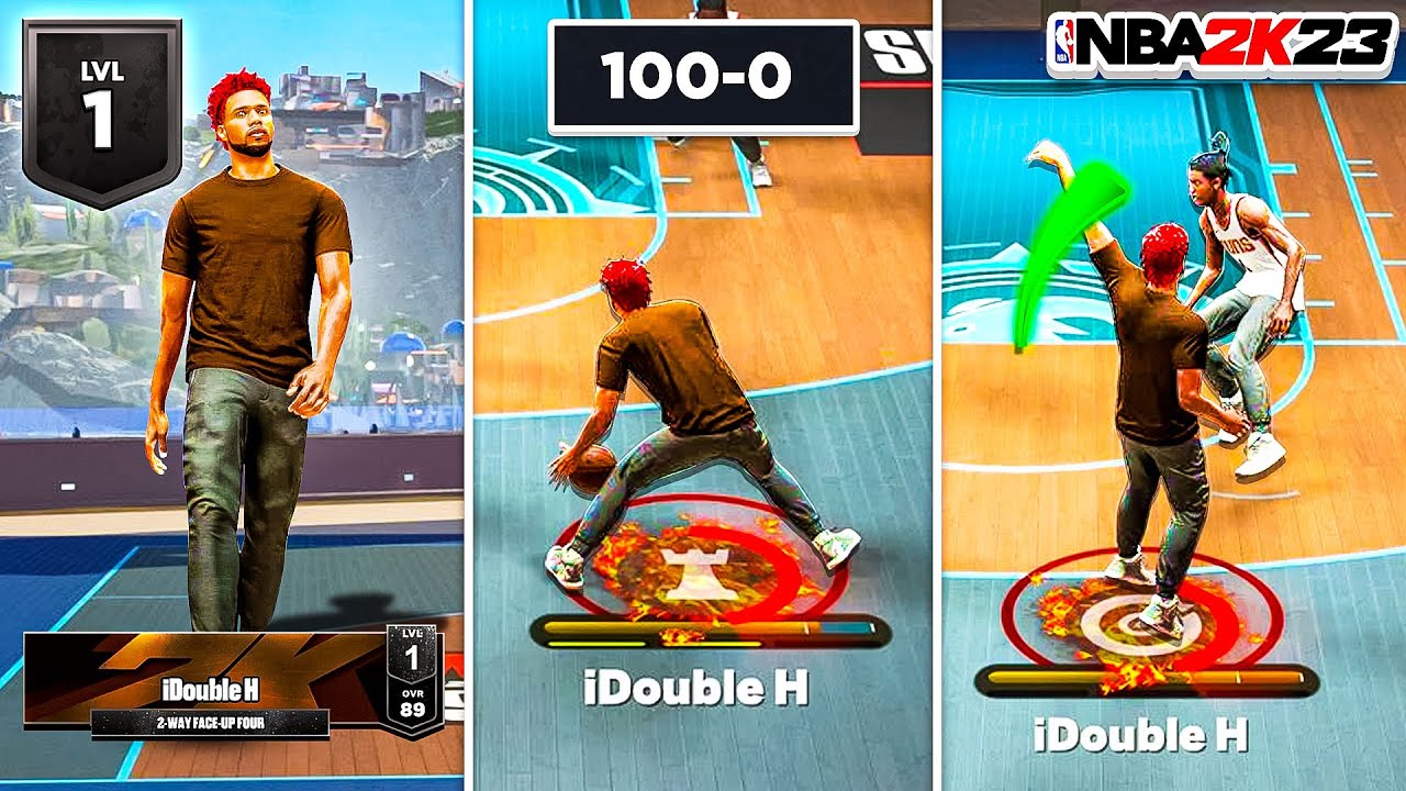 MY 1ST NBA2K23 PARK GAME WAS INSANE! MY ISO DEMI-G0D + DOUBLE TAKEOVER IS UNSTOPPABLE!