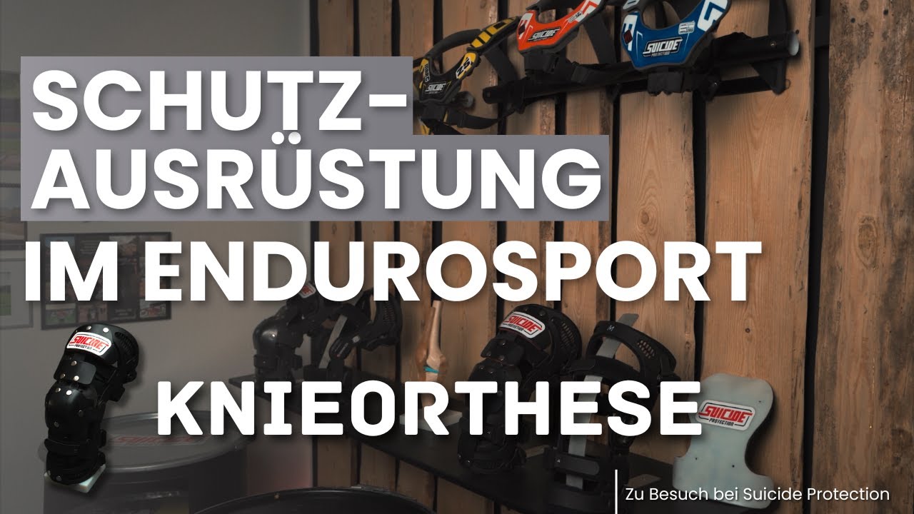 Schutzausrüstung im Endurosport #4 - Knieorthese