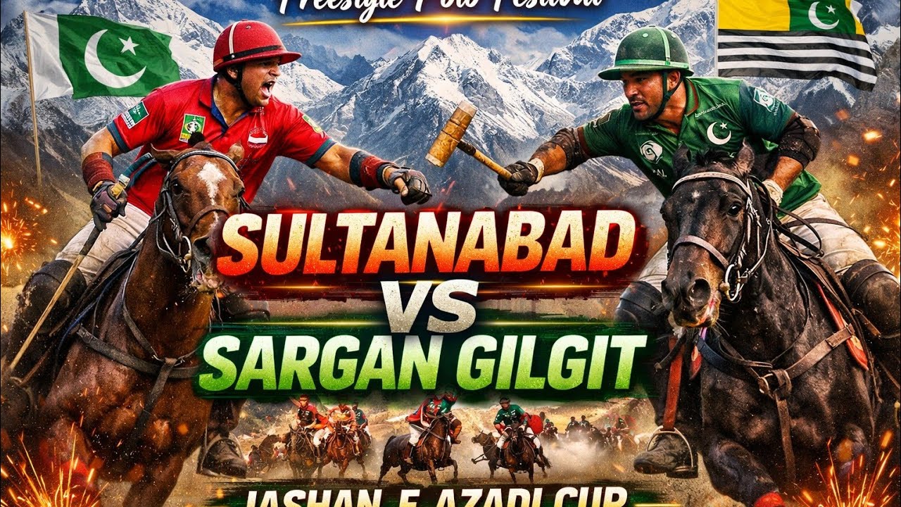 Sargan vs Sultanabad / free style polo Festival Gilgit Baltistan 