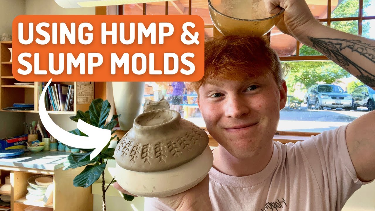How To Use Hump And Slump Molds In Pottery | Make Bowls and Plates Without A Pottery Wheel