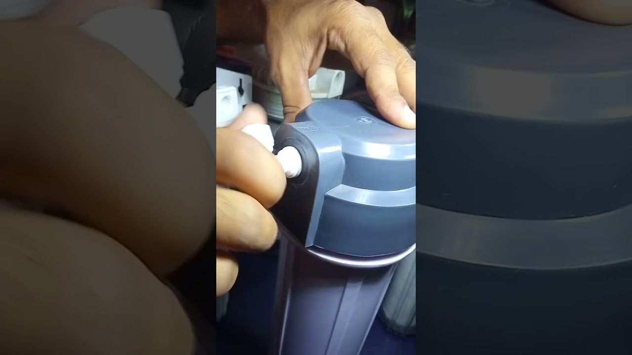 HOW FIX ELBOW & PIPE TO PREFILTER OF RO WATER FILTER At home DIY