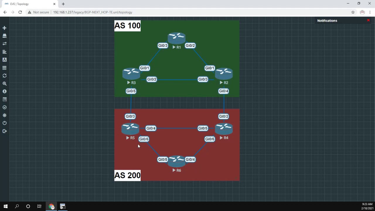 BGP Traffic Engineering Issue With NEXT_HOP