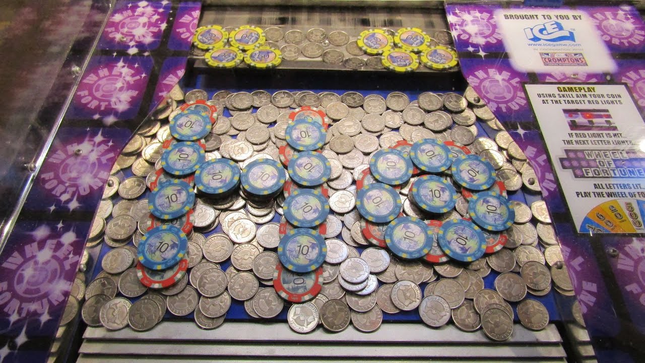 I HAD SO MUCH FUN PLAYING THE COIN PUSHER