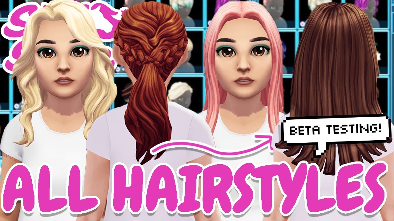 *BETA TESTING!* ALL UPDATED HAIRSTYLES & MAKEUP OPTIONS! *Star Stable Player Characters‼*