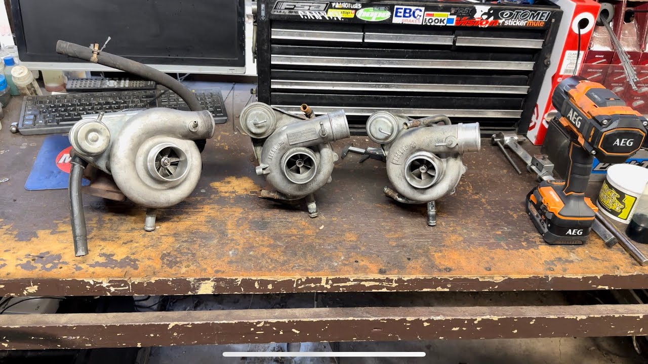 Subaru WRX STi VF28 против VF34 против TD05-20G