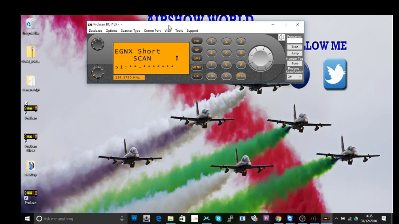Учебные материалы Uniden BCT 15X, часть 1 — AIRSHOW WORLD