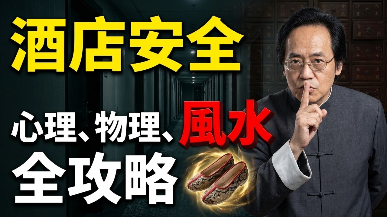 【房門反鎖皆是死局】住酒店最大的凶相不在門外，而在你腳下！教你一招「陰陽倒轉陣」，破除99%的血光之災#倪海廈 #中醫 #物理學中醫 #陽氣 #生活風水 #經方派 #養生 #健康 #心理博弈 #江湖術