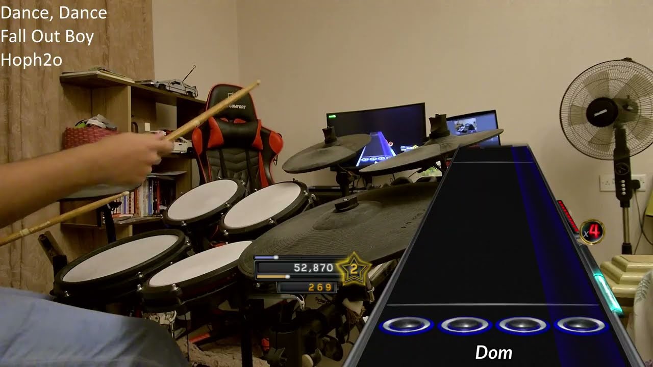 Dance, Dance by Fall Out Boy - Clone Hero Pro Drums FC