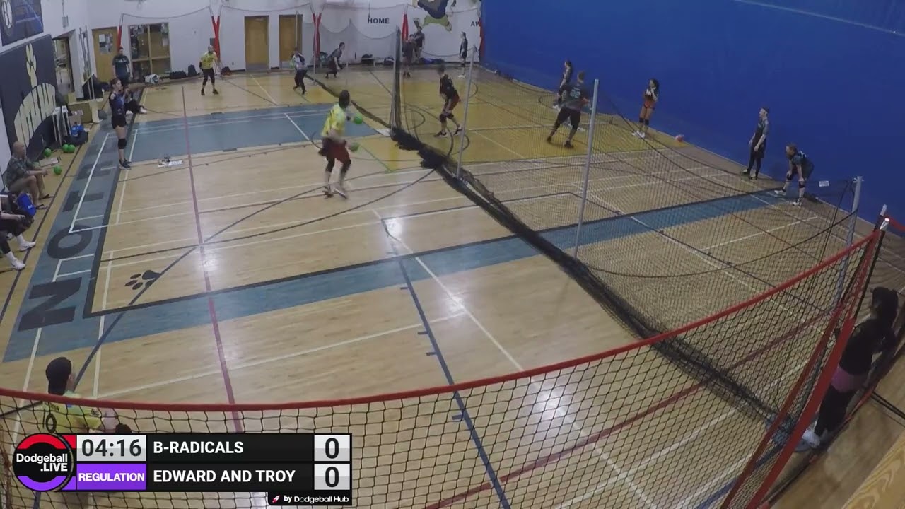 B-Radicals vs Edward and Troy / Dodgeball Hub's Inaugural 2v2 Championships