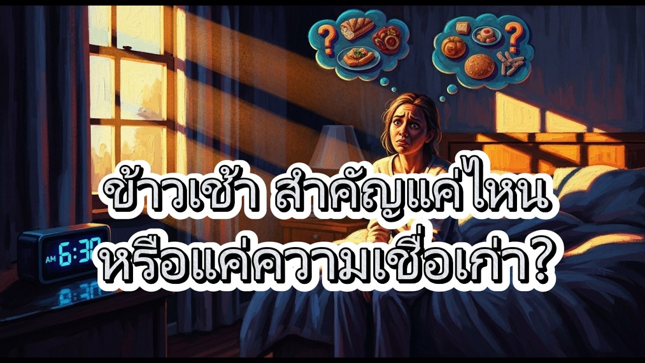ข้าวเช้า สำคัญแค่ไหน หรือแค่ความเชื่อเก่า?