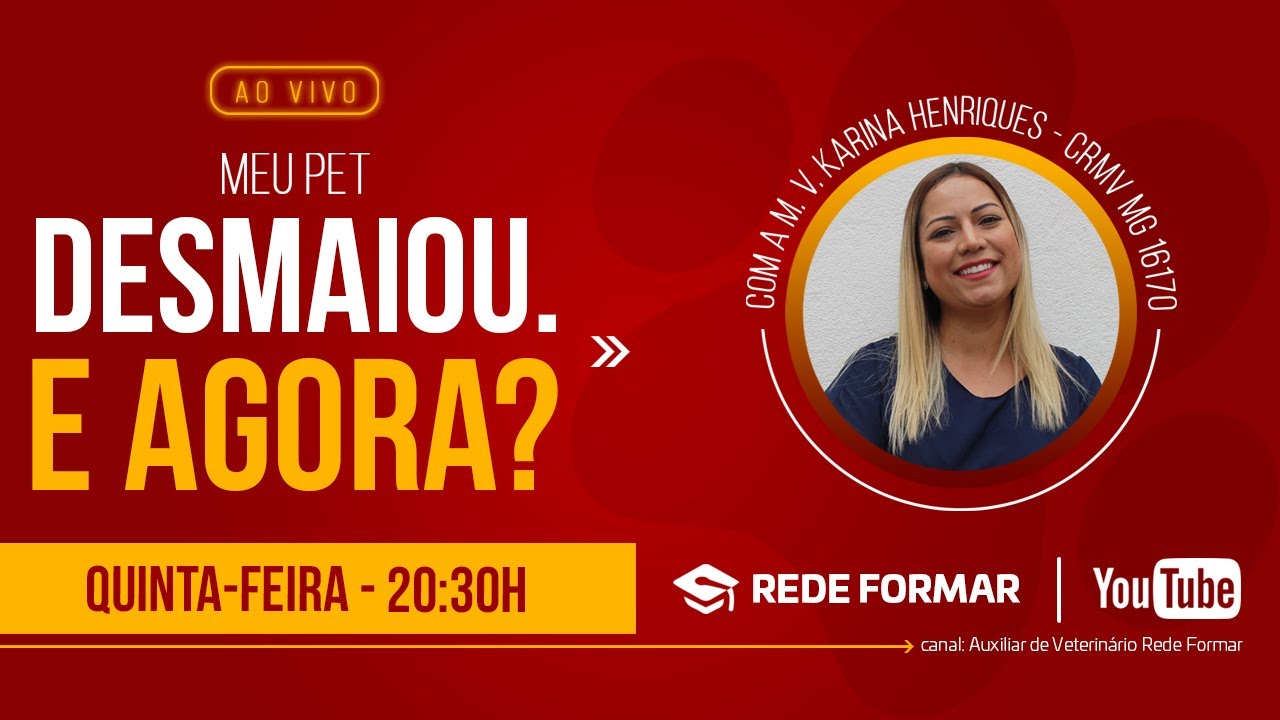 MEU PET DESMAIOU. E AGORA? | WEBINAR