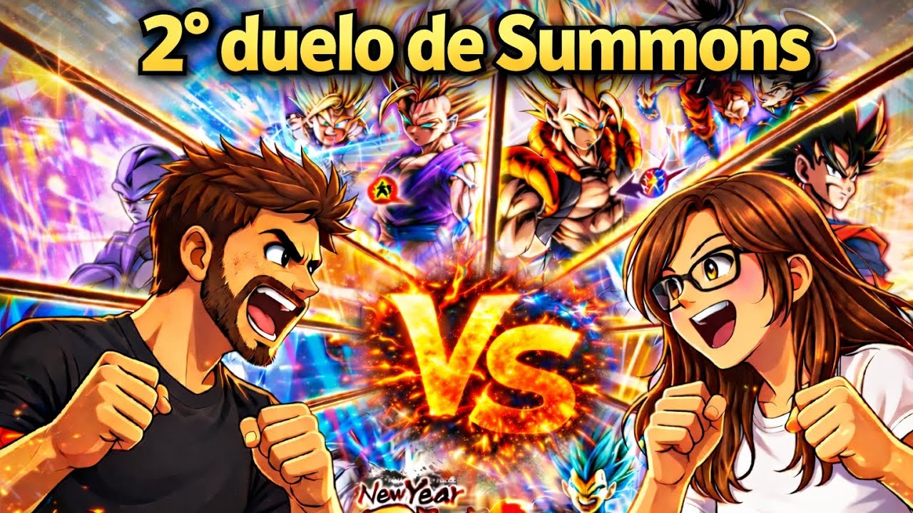 2º Duelo de Invocações no Dragon Ball Legends | A Revanche! Deu bom??
