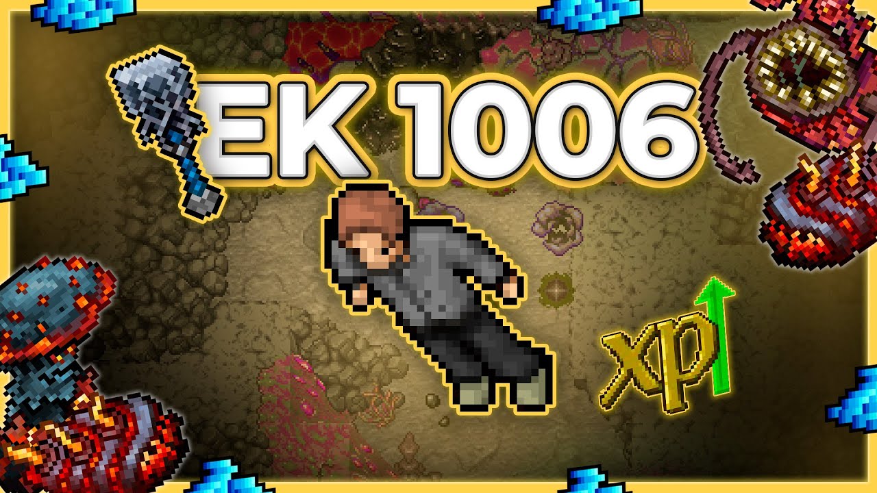 EK 1006 + ED Hunt Duo Grotto Of The Lost (Warzone 8) 4.3kk/h Raw + 3.8kk Profit - #tibia #tibiahunt